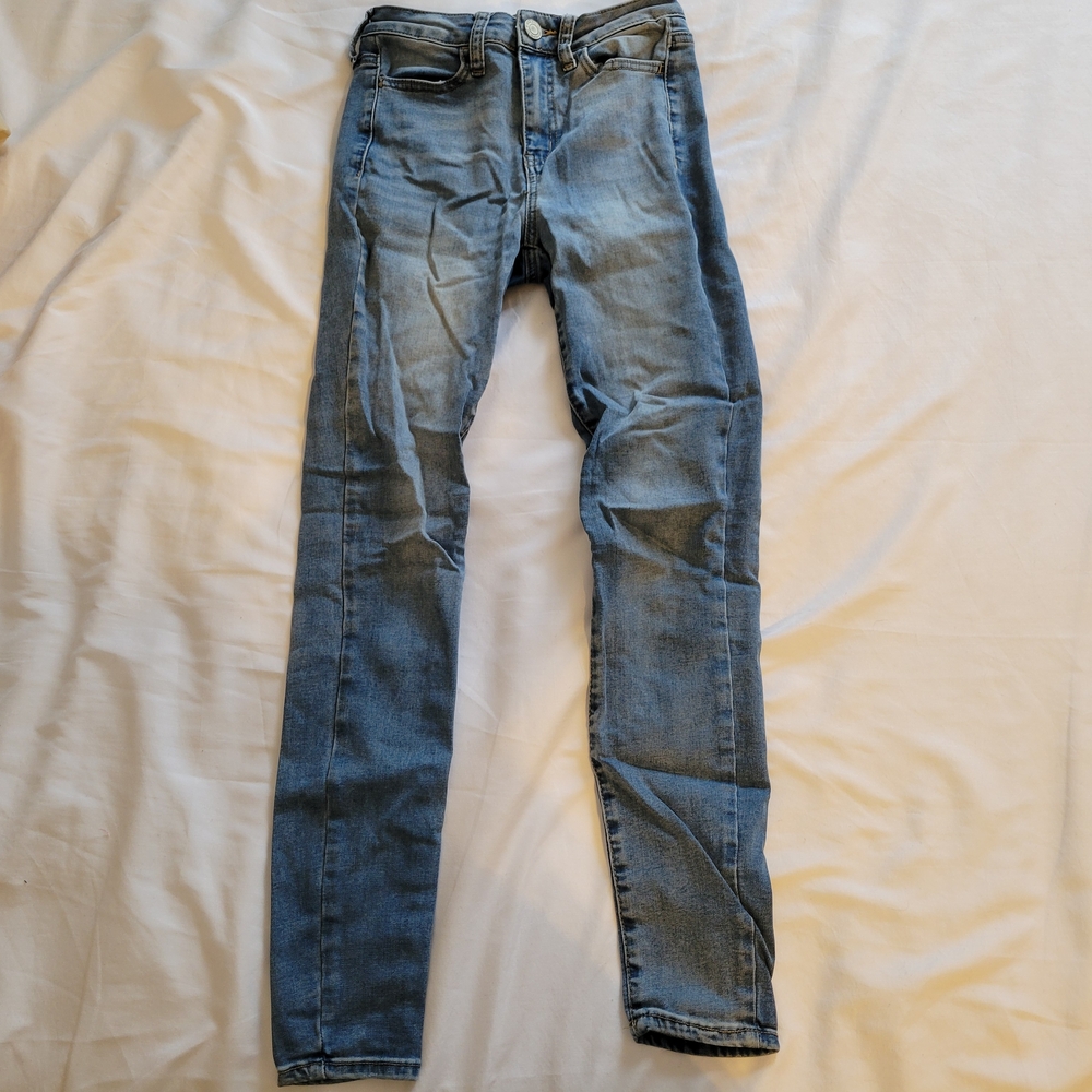 SO High Rise Ultimate Jegging - Light Blue